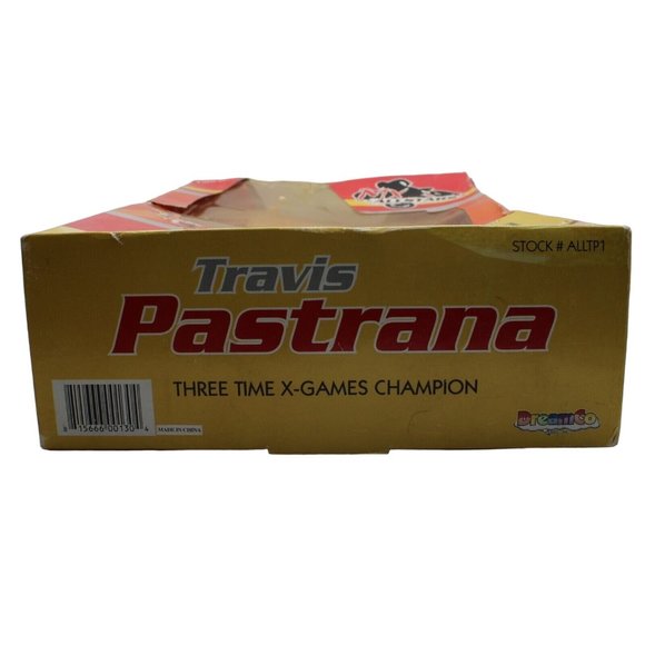 DreamCo Travis Pastrana MX All Stars Suzuki No Fear Freestyle 16in Doll Boxed - Picture 14 of 14